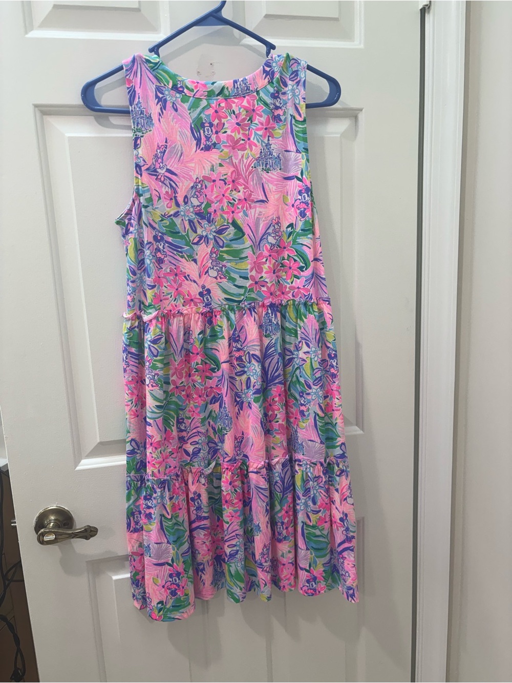Lilly Pulitzer Pink Multicolor Disney dress NWT Small - Picture 3 of 4